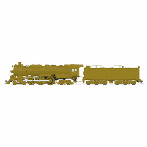 Broadway Limited Imports - HO ATSF 3460 Class 4-6-4, Painted Brass, Unlettered, Paragon4 Sound/DC/DCC, Smoke - 8869 Broadway Limited Imports - HO ATSF 3460 Class 4-6-4, Painted Brass, Unlettered, Paragon4 Sound/DC/DCC, Smoke - 8869