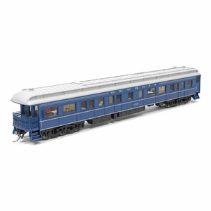 Broadway Limited Imports - HO Georgia #300 Business Car, Blue & Gray, Modern Appearance - 9730 Broadway Limited Imports - HO Georgia #300 Business Car, Blue & Gray, Modern Appearance - 9730