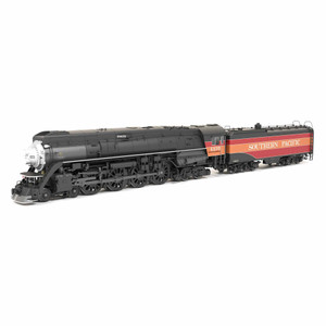Broadway Limited Imports - HO Southern Pacific GS-4 4-8-4, #4444, Deskirted, Partial Daylight Paint, w/ Trim on Pilot, No-Sound / DCC-Ready - 9833 Broadway Limited Imports - HO Southern Pacific GS-4 4-8-4, #4444, Deskirted, Partial Daylight Paint, w/ Trim on Pilot, No-Sound / DCC-Ready - 9833