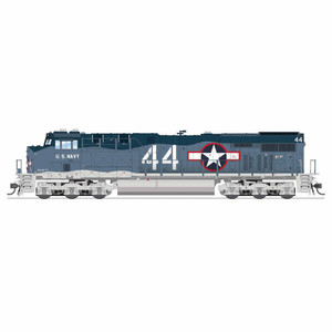Broadway Limited Imports - HO GE ES44AC, US Navy #44, Fantasy Paint Scheme, No-Sound / DCC-Ready - 9875 Broadway Limited Imports - HO GE ES44AC, US Navy #44, Fantasy Paint Scheme, No-Sound / DCC-Ready - 9875