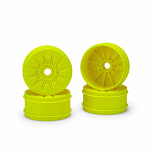 Jconcepts - Pioneer 1:8th Buggy Wheel, 83mm - Yellow, 4pc - 3445Y Jconcepts - Pioneer 1:8th Buggy Wheel, 83mm - Yellow, 4pc - 3445Y