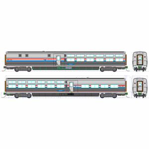 Kato USA - HO Amtrak Viewliner II Diner Phase III #68019 Nashville w/ Lights - 3562321 Kato USA - HO Amtrak Viewliner II Diner Phase III #68019 Nashville w/ Lights - 3562321
