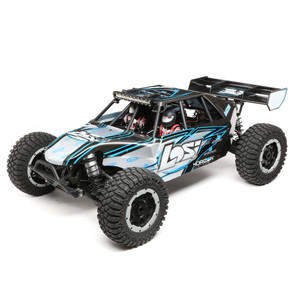 Losi - Desert Buggy XL-E:1/5th 4wd Elec RTR Grey/Blue - 05012T2 Losi - Desert Buggy XL-E:1/5th 4wd Elec RTR Grey/Blue - 05012T2