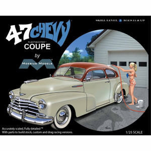 Moebius Models - 1947 Chevy Coupe 1/25 Scale Model Kit - 2302 Moebius Models - 1947 Chevy Coupe 1/25 Scale Model Kit - 2302