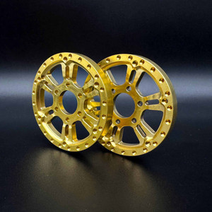 Reefs RC - REEFS Brass 1.9 "BLADE" Wheel Face (2) - REEFS256 Reefs RC - REEFS Brass 1.9 "BLADE" Wheel Face (2) - REEFS256