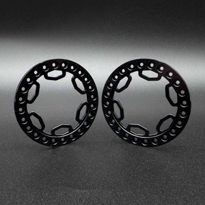 Reefs RC - REEFS 1.9 "SHIELD" Beadlock Ring (Black) (2) - REEFS257 Reefs RC - REEFS 1.9 "SHIELD" Beadlock Ring (Black) (2) - REEFS257