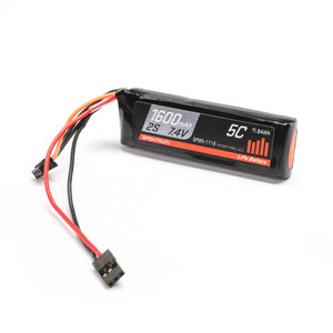 Spektrum - 7.4V 1600mAh 2S 5C LiPo RX Battery - X1118 Spektrum - 7.4V 1600mAh 2S 5C LiPo RX Battery - X1118