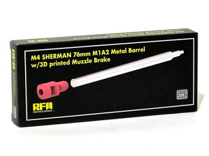 Ryefield Models - M4 Sherman 76mm Metal Barrel w/MB 1:35 - 2087
