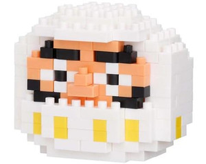 Nanoblock - Daruma(White)'Culture'Series - 20458