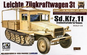 AFV Club - Sd.Kfz.11 Late Wood Cab 1:35 - 35047