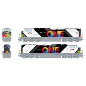 Kato - N SD70M Flat Radiator UP #1979 WAO - 1761979