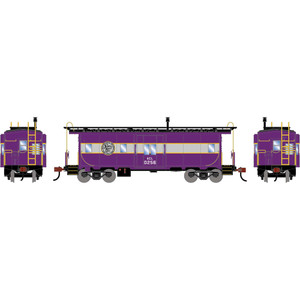 Athearn - HO ATH Bay Window Caboose, Legendary Liveries ACL #0256 - -3145