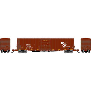 Athearn - N ATH 57' FGE Mechanical Reefer w/Sound, BNSF 'FRA Reflectors' #795146 - -3190