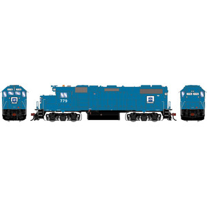 Athearn - HO GEN GP38-2 Locomotive w/DCC & Sound, EMDX #779 - G-2692