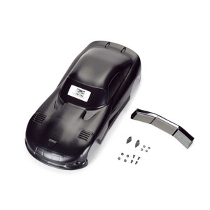 Pro-line Racing - Pre-Cut 2002 Dodge Viper GTS Black for Losi NASCAR
 - 368414