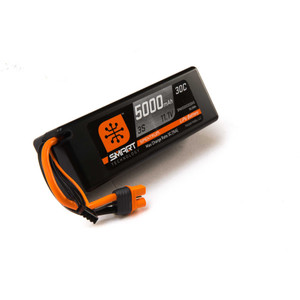 Spektrum - 5000mAh 3S 11.1V Smart LiPo 30C Hardcase; IC3 - X50003S30H3
