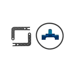 Team Associated - RC28R Center Bulkhead and Battery Holder Set - 21632