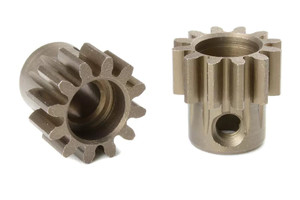 Corally - M1.0 Pinion - Short - Hardened Steel - 12 Teeth - Shaft Dia. - 72712