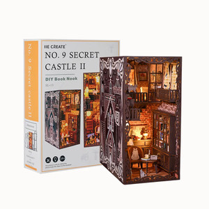 Know Me - No.9 Secret Castle II Book Nook - SL13