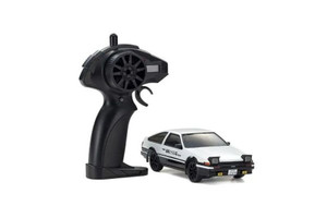 Kyosho - First Mini-Z Initial D TOYOTA SPRINTER TRUENO AE86 WH/BK - 66601A