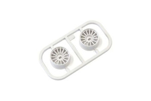 Kyosho - Multi Wheel W/Offset 1 (White/AWD/2pcs.) - MDH100W-W1B
