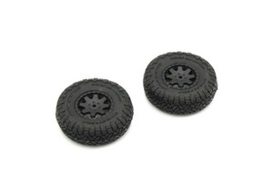 Kyosho - PremountedTire/Wheelw/Weight 2pcs 4Runner - MXTH001HWB