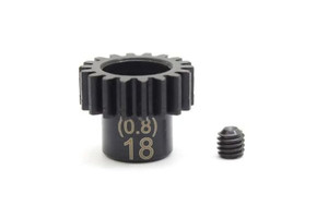Kyosho - Steel Pinion Gear (18T/0.8M/f5.0) - PNGS0818