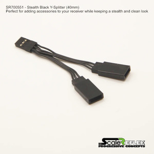 Scale Reflex - Y Splitter - 40mm All Black - 700551
