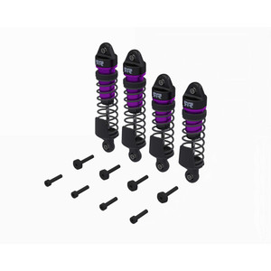Arrma - Shock Set, F/R Assembled,700cSt Oil (Purple) (4Pcs) - Mini - -2762