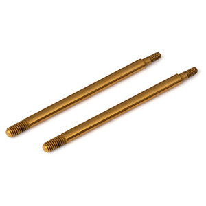Team Associated - RC8T3 TiN Shock Shafts, 3.5x33.5 mm - 81172