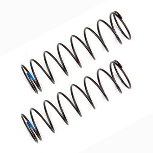 Team Associated - Rear Shock Springs, blue, 2.20 lb/in, L61mm - 91840