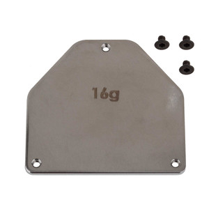 Team Associated - RC10B7 FT Steel Servo Weight Plate, 16g - 92445
