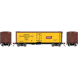 Athearn - HO ATH 40' Steel Refrigerator Car, ARLX #555 - -3341