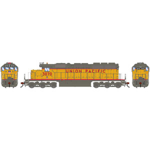 Athearn - HO ATH SD40 Locomotive w/DCC & Sound, UP #3070 - -3422