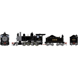 Athearn - HO ATH 2-8-0 Steam Locomotive w/DCC & Sound, LN #228 - -3473