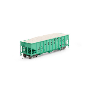 Athearn - HO 40' Ribbed 3-Bay Ballast Hopper, UP #901450 - 7648