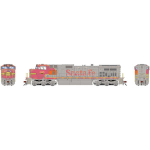 Athearn - HO GEN Dash 9-44CW Locomotive w/DCC &  Sound, Primed For Grime BNSF #625 - G-2768