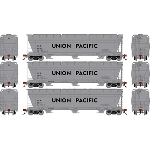 Athearn - HO GEN ACF 4600 Covered Hopper, UP #21530/21586/21626 (3) - G-2786