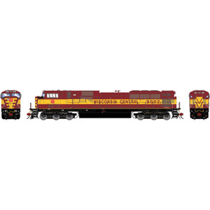 Athearn - HO GEN SD80MAC Locomotive w/DCC & Sound, Legendary Liveries WC 'Wisonsin Southern' #8002 - G-2943