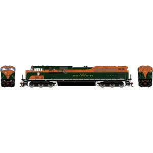 Athearn - HO GEN SD80MAC Locomotive w/DCC & Sound, Legendary Liveries GN #5009 - G-2949