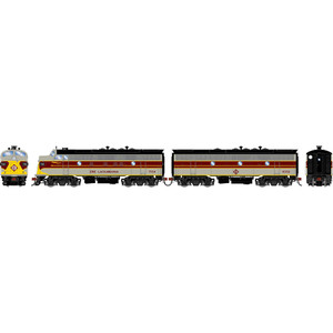 Athearn - HO GEN F3A/F7B Locomotive, EL 'Freight' F3A- #7104 F7B- #6332 - G-2955