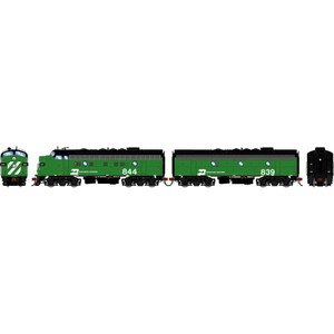 Athearn - HO GEN F9A/F9B Locomotive, BN 'Freight' F9A- #844 F9B- #839 - G-2958