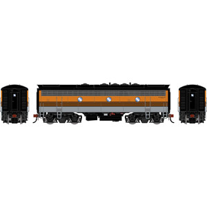 Athearn - HO GEN F7B Locomotive W/DCC & Sound, DRGW 'Aspen/Silver/Four Stripe' #5672 - G-2975