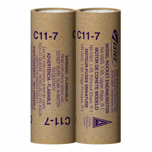 Estes Industries - C11-7 Standard Engine (2) - 1524