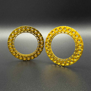 Reefs RC - REEFS 1.9 "SLUICE" Beadlock Ring (Gold) (2) - REEFS282