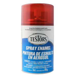 Testor - Spray 3oz Candy Apple Red - 1605T