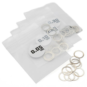 1UP Racing - MicroTune Shims - 10mm ID x 0.05, 0.10, 0.20, 0.30 - 10pcs - 80210