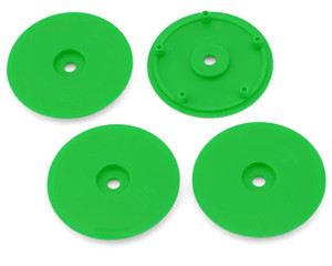 Whitz Racing Products - 1/10 Whiplash Wheel Covers (Green) - -WC-GRN