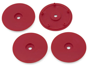 Whitz Racing Products - 1/10 Whiplash Wheel Covers (Red) - -WC-RED