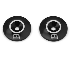 Whitz Racing Products - Wing Washers / Buttons (Black) - -WAS-BLK